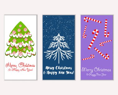 Mutlu Noeller ve mutlu yeni yıl tebrik kartları   