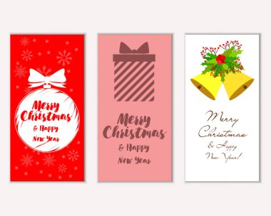 Mutlu Noeller ve mutlu yeni yıl tebrik kartları  