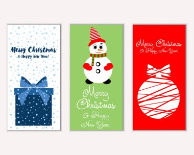 Mutlu Noeller ve mutlu yeni yıl tebrik kartları   
