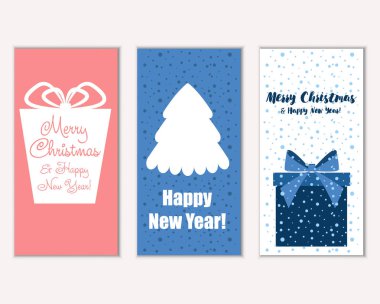Mutlu Noeller ve mutlu yeni yıl tebrik kartları   