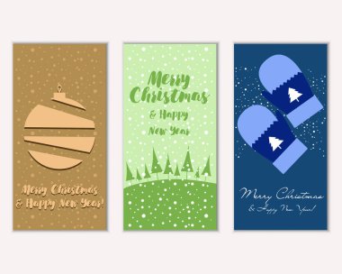 Mutlu Noeller ve mutlu yeni yıl tebrik kartları   