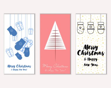 Mutlu Noeller ve mutlu yeni yıl tebrik kartları    