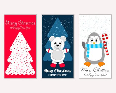 Mutlu Noeller ve mutlu yeni yıl tebrik kartları   