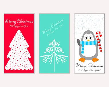 Mutlu Noeller ve mutlu yeni yıl tebrik kartları   