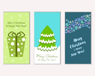 Mutlu Noeller ve mutlu yeni yıl tebrik kartları   
