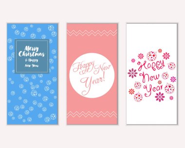 Mutlu Noeller ve mutlu yeni yıl tebrik kartları   