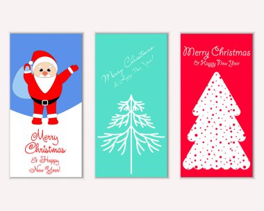 Mutlu Noeller ve mutlu yeni yıl tebrik kartları   