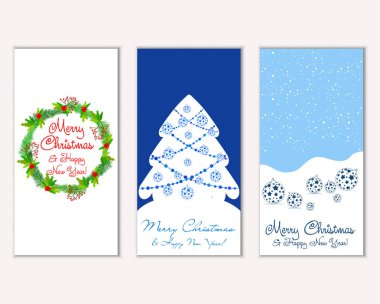 Mutlu Noeller ve mutlu yeni yıl tebrik kartları  