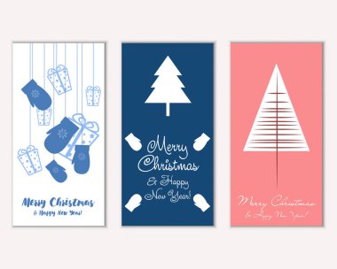 Mutlu Noeller ve mutlu yeni yıl tebrik kartları   