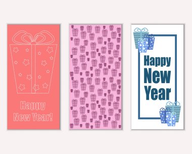 Mutlu Noeller ve mutlu yeni yıl tebrik kartları   