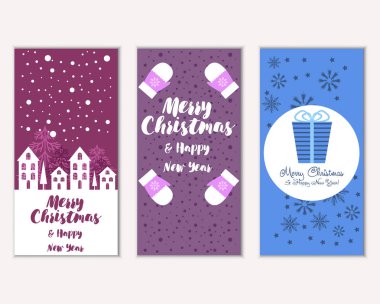 Mutlu Noeller ve mutlu yeni yıl tebrik kartları    