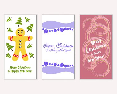 Mutlu Noeller ve mutlu yeni yıl tebrik kartları   