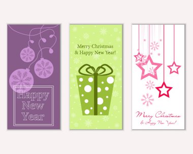 Mutlu Noeller ve mutlu yeni yıl tebrik kartları   