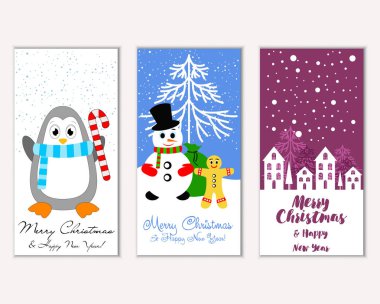 Mutlu Noeller ve mutlu yeni yıl tebrik kartları   