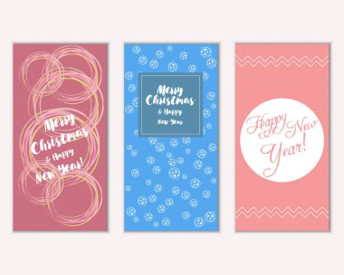Mutlu Noeller ve mutlu yeni yıl tebrik kartları   