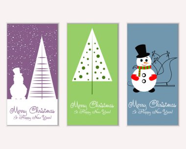 Mutlu Noeller ve mutlu yeni yıl tebrik kartları   