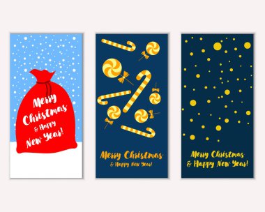 Mutlu Noeller ve mutlu yeni yıl tebrik kartları   