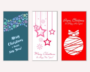 Mutlu Noeller ve mutlu yeni yıl tebrik kartları   