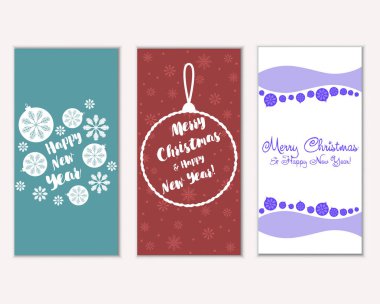 Mutlu Noeller ve mutlu yeni yıl tebrik kartları   