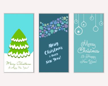 Mutlu Noeller ve mutlu yeni yıl tebrik kartları   
