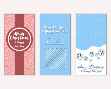 Mutlu Noeller ve mutlu yeni yıl tebrik kartları  