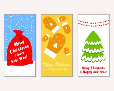 Mutlu Noeller ve mutlu yeni yıl tebrik kartları   