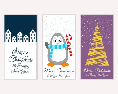 Mutlu Noeller ve mutlu yeni yıl tebrik kartları   