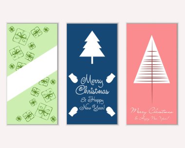 Mutlu Noeller ve mutlu yeni yıl tebrik kartları   