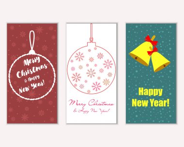 Mutlu Noeller ve mutlu yeni yıl tebrik kartları   