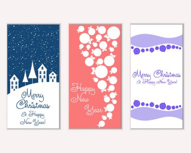 Mutlu Noeller ve mutlu yeni yıl tebrik kartları   