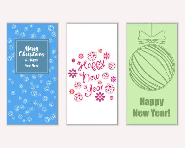 Mutlu Noeller ve mutlu yeni yıl tebrik kartları   