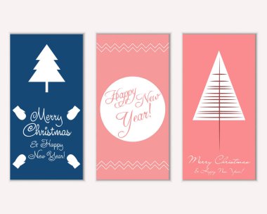 Mutlu Noeller ve mutlu yeni yıl tebrik kartları   