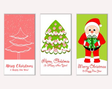 Mutlu Noeller ve mutlu yeni yıl tebrik kartları  
