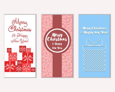 Mutlu Noeller ve mutlu yeni yıl tebrik kartları  