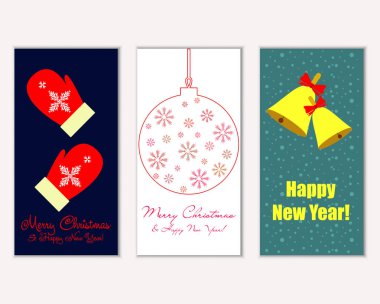 Mutlu Noeller ve mutlu yeni yıl tebrik kartları   