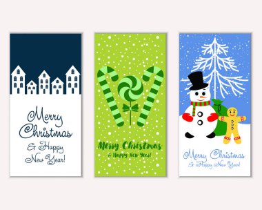 Mutlu Noeller ve mutlu yeni yıl tebrik kartları   