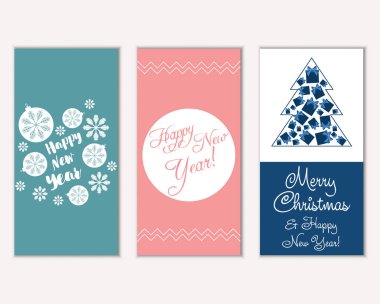 Mutlu Noeller ve mutlu yeni yıl tebrik kartları   
