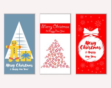 Mutlu Noeller ve mutlu yeni yıl tebrik kartları   