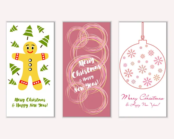 Mutlu Noeller ve mutlu yeni yıl tebrik kartları   