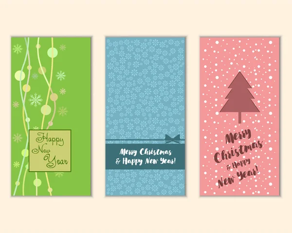 Mutlu Noeller ve mutlu yeni yıl tebrik kartları  