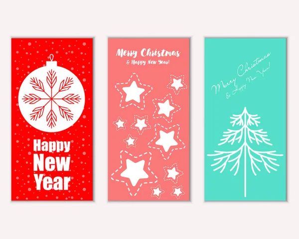 Mutlu Noeller ve mutlu yeni yıl tebrik kartları   