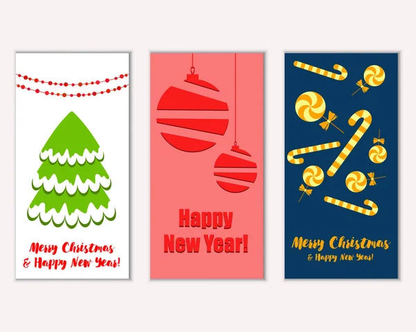 Mutlu Noeller ve mutlu yeni yıl tebrik kartları   