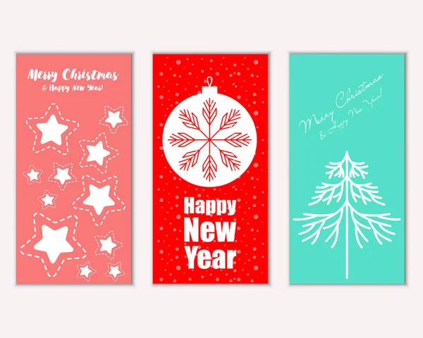 Mutlu Noeller ve mutlu yeni yıl tebrik kartları   