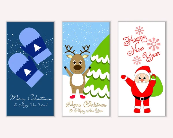Mutlu Noeller ve mutlu yeni yıl tebrik kartları   