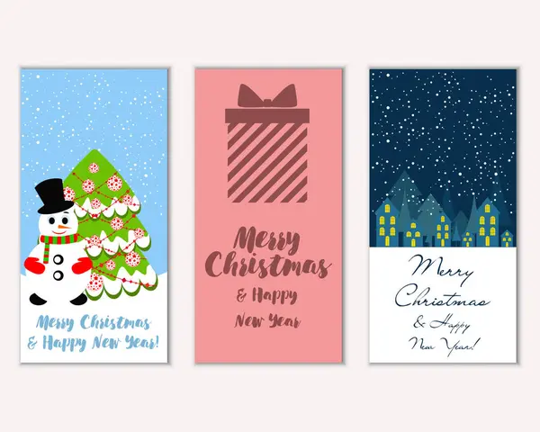 Mutlu Noeller ve mutlu yeni yıl tebrik kartları  