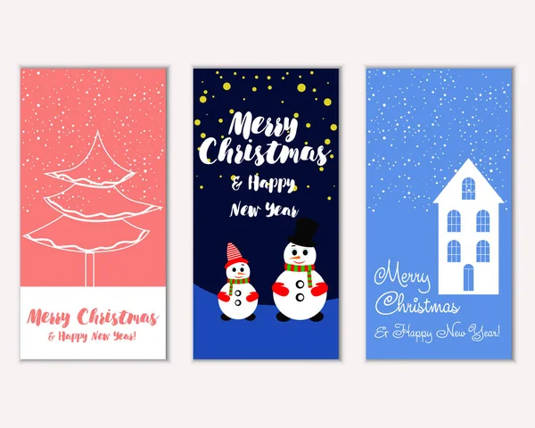 Mutlu Noeller ve mutlu yeni yıl tebrik kartları  