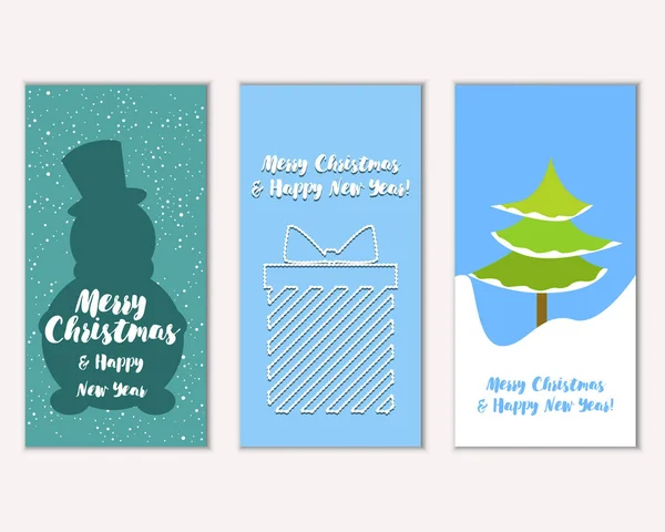 Mutlu Noeller ve mutlu yeni yıl tebrik kartları  