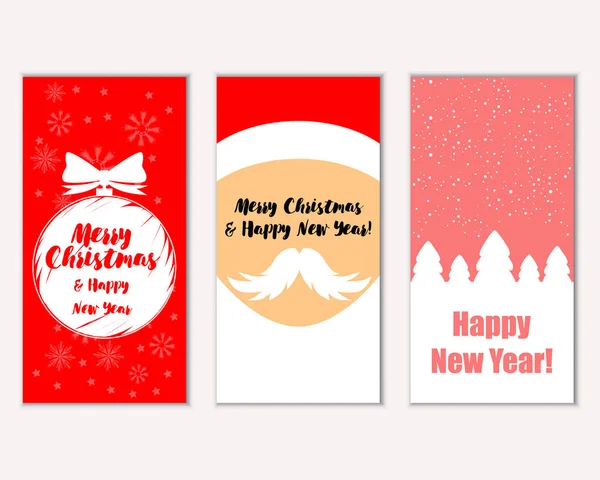 Mutlu Noeller ve mutlu yeni yıl tebrik kartları  