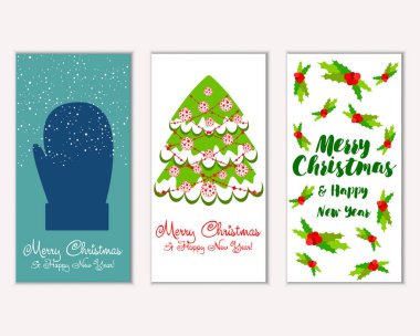 Mutlu Noeller ve mutlu yeni yıl tebrik kartları   