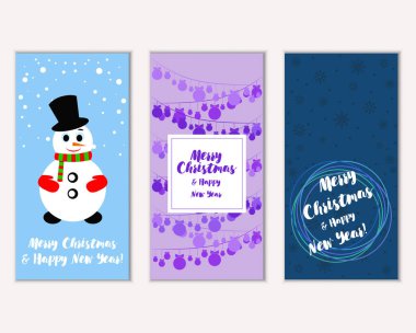 Mutlu Noeller ve mutlu yeni yıl tebrik kartları  